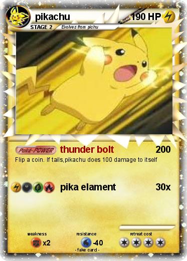 Pokemon pikachu
