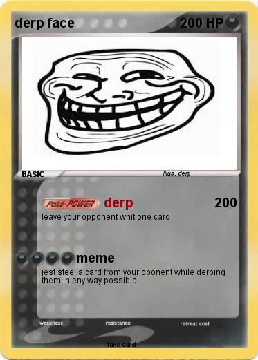 Pokemon derp face