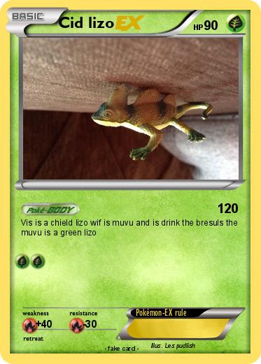 Pokemon Cid lizo