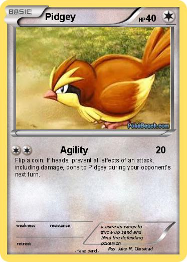 Pokemon Pidgey