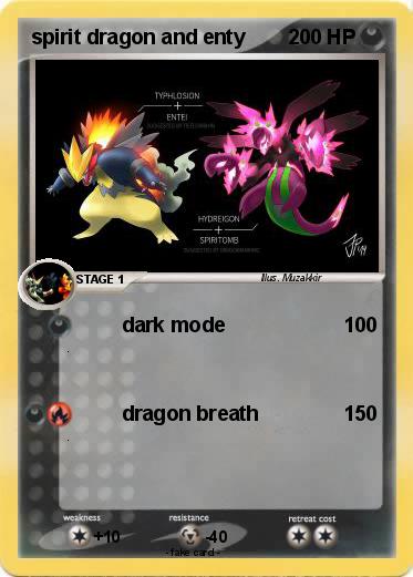 Pokemon spirit dragon and enty