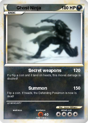 Pokemon Ghost Ninja