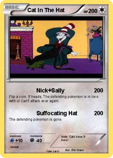 Pokemon Cat In The Hat