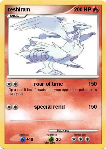 Pokemon reshiram