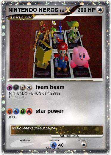 Pokemon NINTENDO HEROS