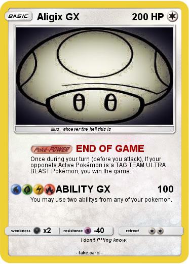 Pokemon Aligix GX