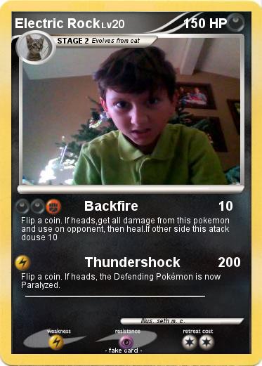 Pokemon Electric Rock
