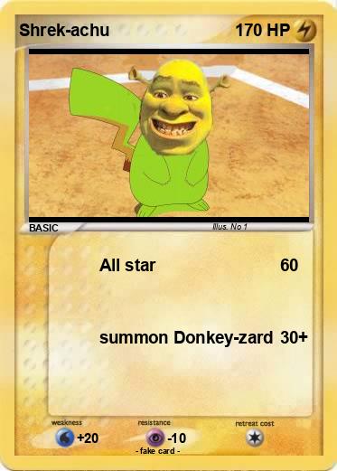 Pokemon Shrek-achu