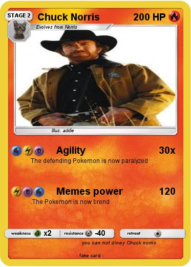 Pokemon Chuck Norris