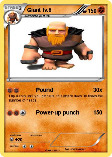 Pokemon Giant lv.6