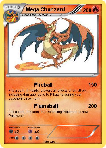 Pokemon Mega Charizard