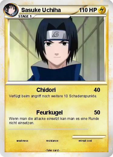 Pokemon Sasuke Uchiha