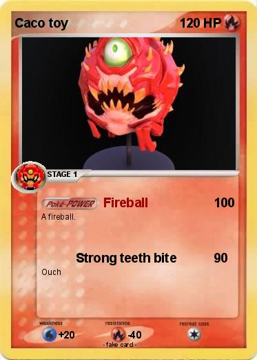 Pokemon Caco toy
