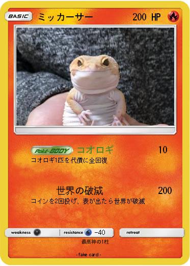 Pokemon ミッカーサー