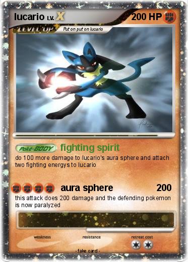 Pokemon lucario
