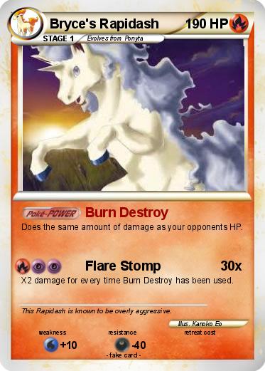 Pokemon Bryce's Rapidash