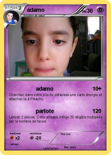 Pokemon adamo
