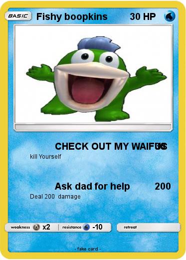 Pokemon Fishy boopkins