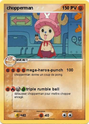 Pokemon chopperman