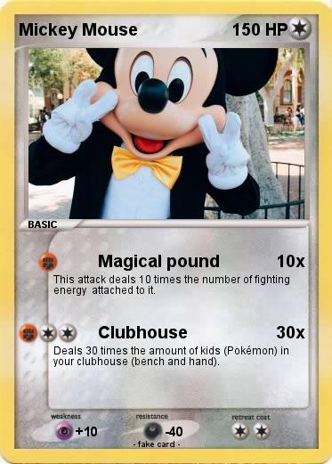 Pokemon Mickey Mouse