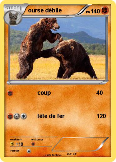 Pokemon ourse débile