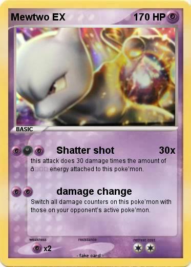 Pokemon Mewtwo EX