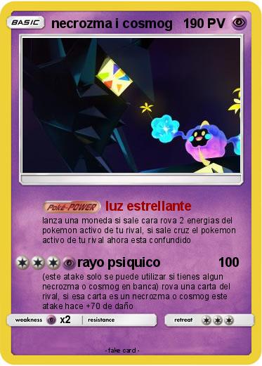 Pokemon necrozma i cosmog