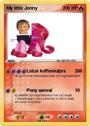 Pokemon My little Jonny
