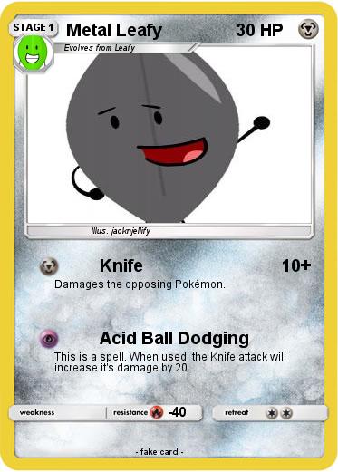 Pokemon Metal Leafy