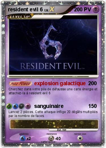 Pokemon resident evil 6