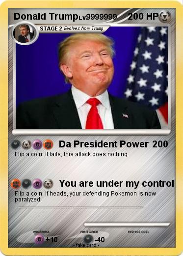 Pokemon Donald Trump