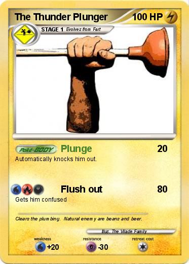 Pokemon The Thunder Plunger