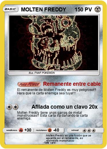 Pokemon MOLTEN FREDDY