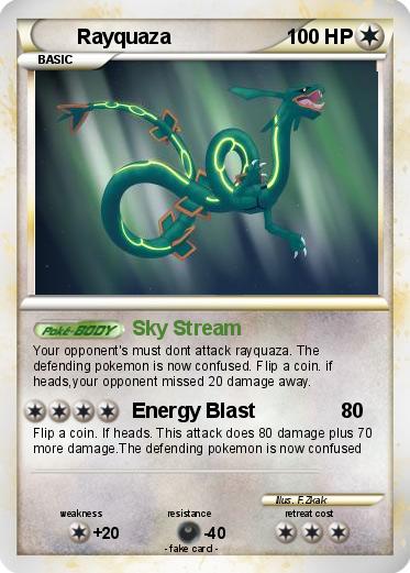 Pokemon Rayquaza