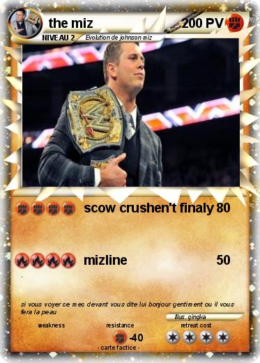 Pokemon the miz