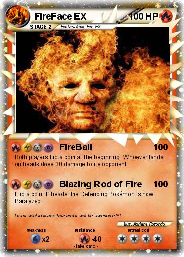 Pokemon FireFace EX
