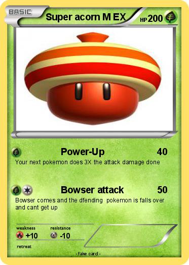 Pokemon Super acorn M EX
