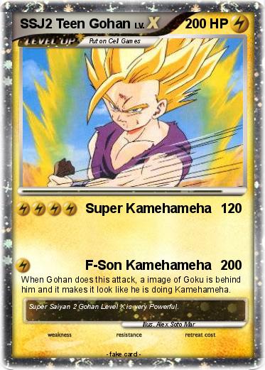 Pokemon SSJ2 Teen Gohan