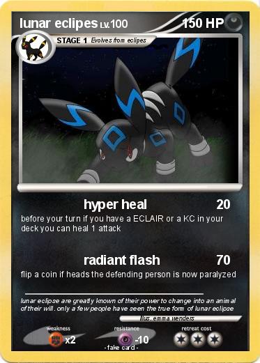 Pokemon lunar eclipes