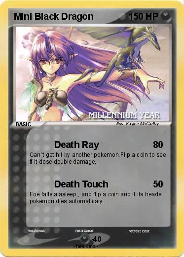 Pokemon Mini Black Dragon