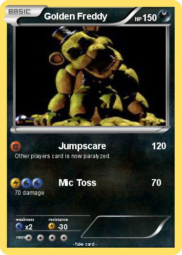 Pokemon Golden Freddy