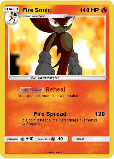Pokemon Fire Sonic