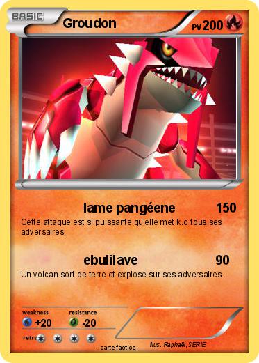 Pokemon Groudon