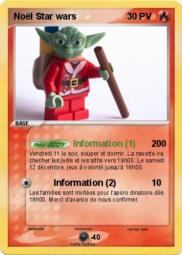 Pokemon Noël Star wars
