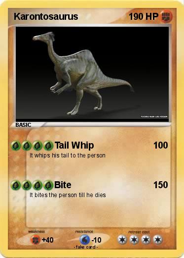 Pokemon Karontosaurus
