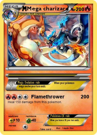 Pokemon Mega charizard x