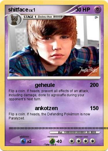 Pokemon shitface