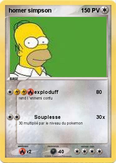 Pokemon homer simpson