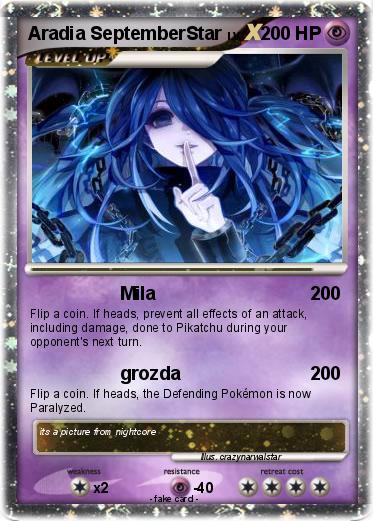 Pokemon Aradia SeptemberStar