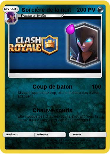 Pokemon Sorcière de la nuit